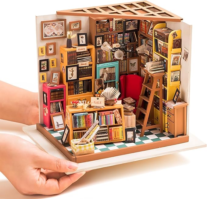 Rolife 1:20 Miniature House Kits-Tiny House Kit-DIY Miniature Dollhouse Kits for Adults-Model Building